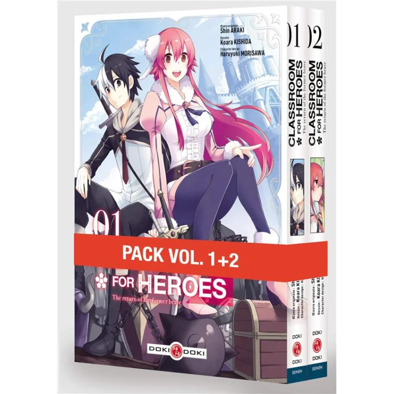 Classroom for heroes - pack tomes 1 et 2