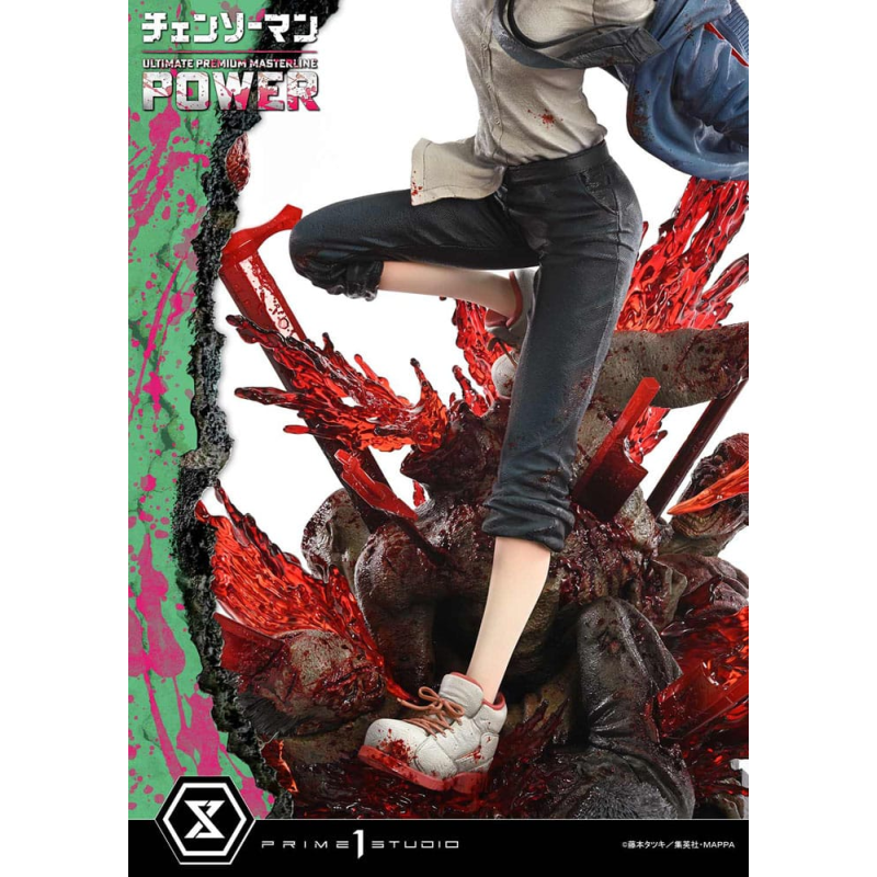 Chainsaw Man statuette Ultimate Premium Masterline Series 1/4 Power Deluxe Bonus Version 66 cm