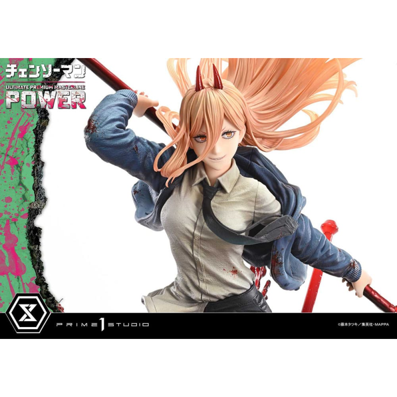 Chainsaw Man statuette Ultimate Premium Masterline Series 1/4 Power Deluxe Bonus Version 66 cm