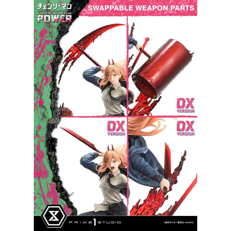 Chainsaw Man statuette Ultimate Premium Masterline Series 1/4 Power Deluxe Bonus Version 66 cm