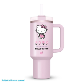 SANRIO - Hello Kitty - Bouteille Inoxydable en métal 1.2l