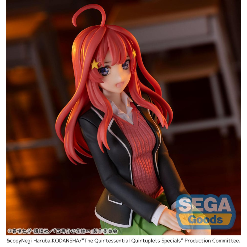 The Quintessential Quintuplets Specials statuette PVC PM Perching Itsuki Nakano 10 cm