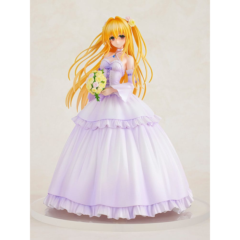 To Love-Ru Darkness statuette PVC 1/7 Golden Darkness Wedding Dress Ver. 23 cm