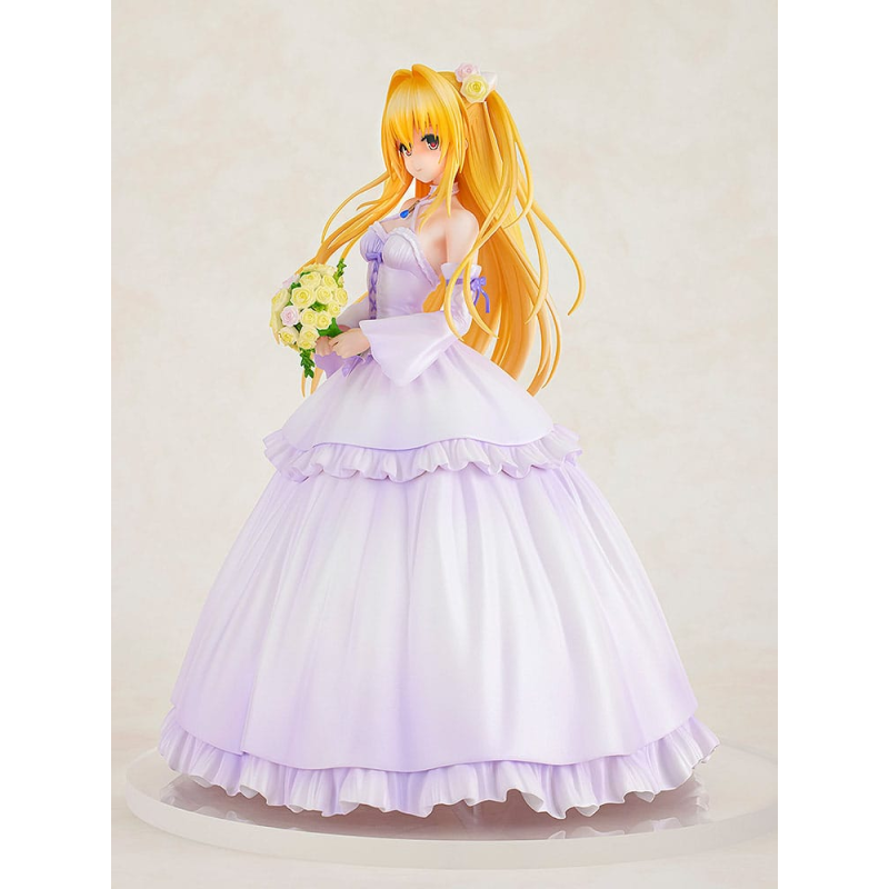 To Love-Ru Darkness statuette PVC 1/7 Golden Darkness Wedding Dress Ver. 23 cm