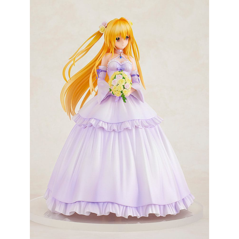 To Love-Ru Darkness statuette PVC 1/7 Golden Darkness Wedding Dress Ver. 23 cm