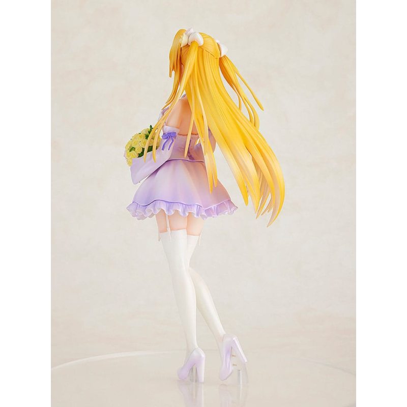 To Love-Ru Darkness statuette PVC 1/7 Golden Darkness Wedding Dress Ver. 23 cm