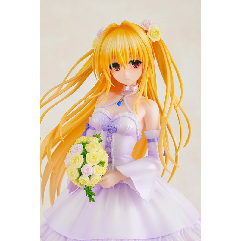 To Love-Ru Darkness statuette PVC 1/7 Golden Darkness Wedding Dress Ver. 23 cm