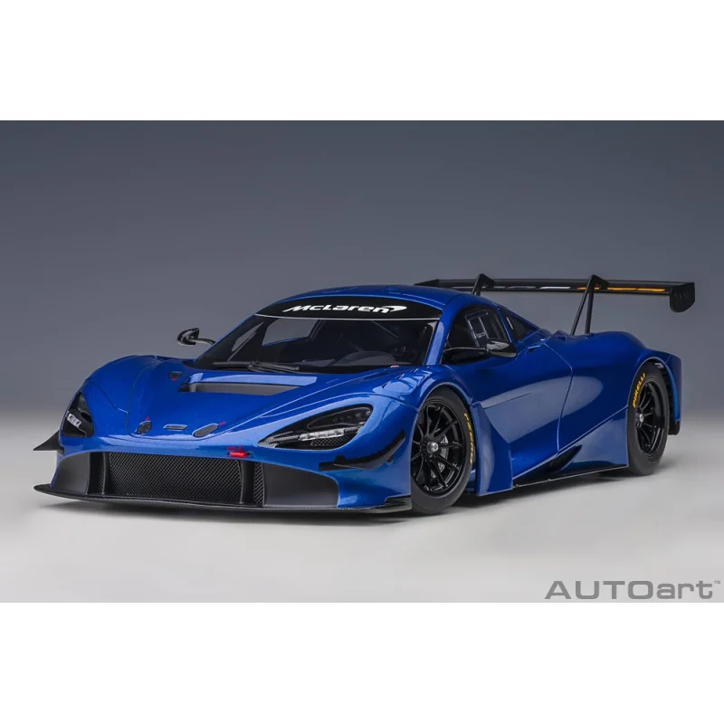 McLaren 720S GT3 bleu