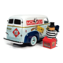 CHEVROLET VAN 1948 "MONOPOLY - POLICE" AVEC FIGURINE Mr MONOPOLY PRISONNIER