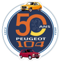 PEUGEOT 104 1972 "3M58 - LA 4 PORTES LA PLUS COURTE D'EUROPE"