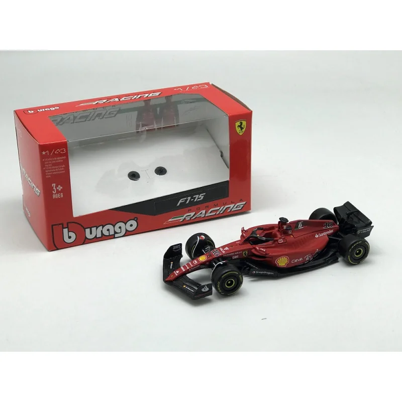 FERRARI F1 F1-75 TEAM SCUDERIA FERRARI 16 CHARLES LECLERC 2022 (BOITAGE SOUPLE)