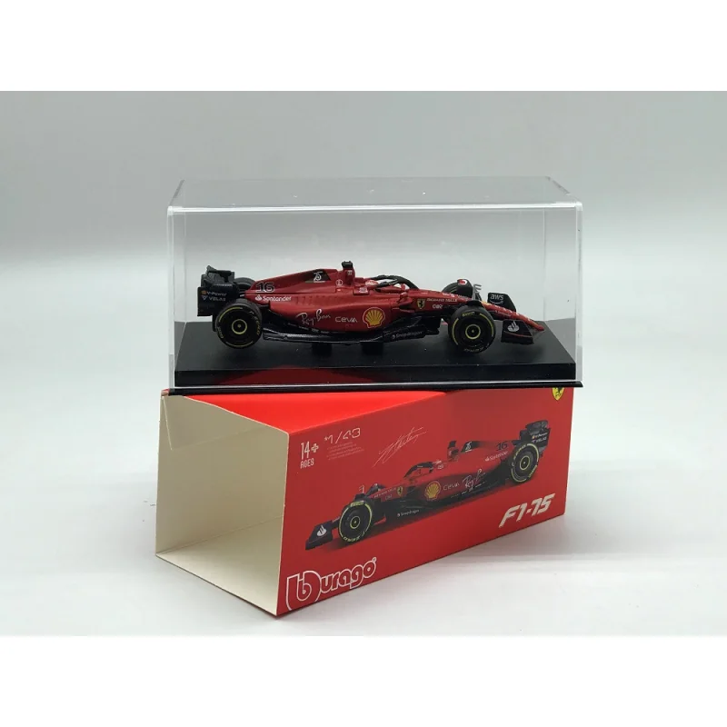 FERRARI F1 F1-75 TEAM SCUDERIA FERRARI 16 CHARLES LECLERC 2022 (PACKAGING PREMIUM)