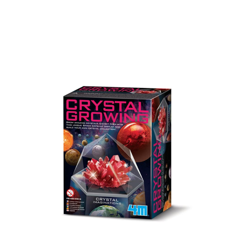 Science in action: CRYSTAL GROWING - ESPACE / Rouge