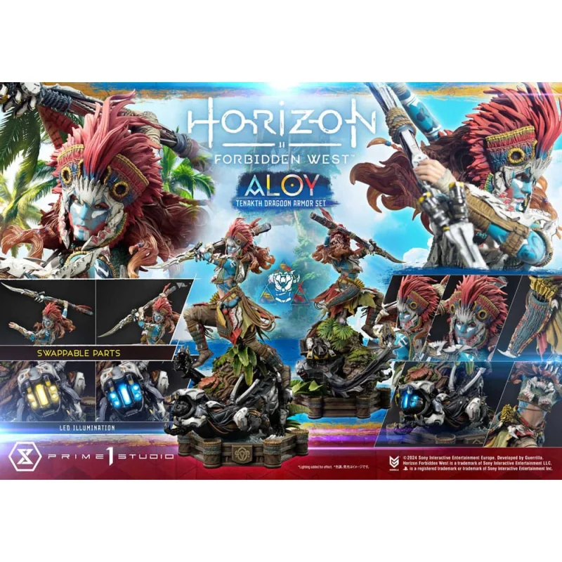 Horizon Forbidden West statuette 1/4 Aloy Ultimate Premium Masterline Series 69 cm