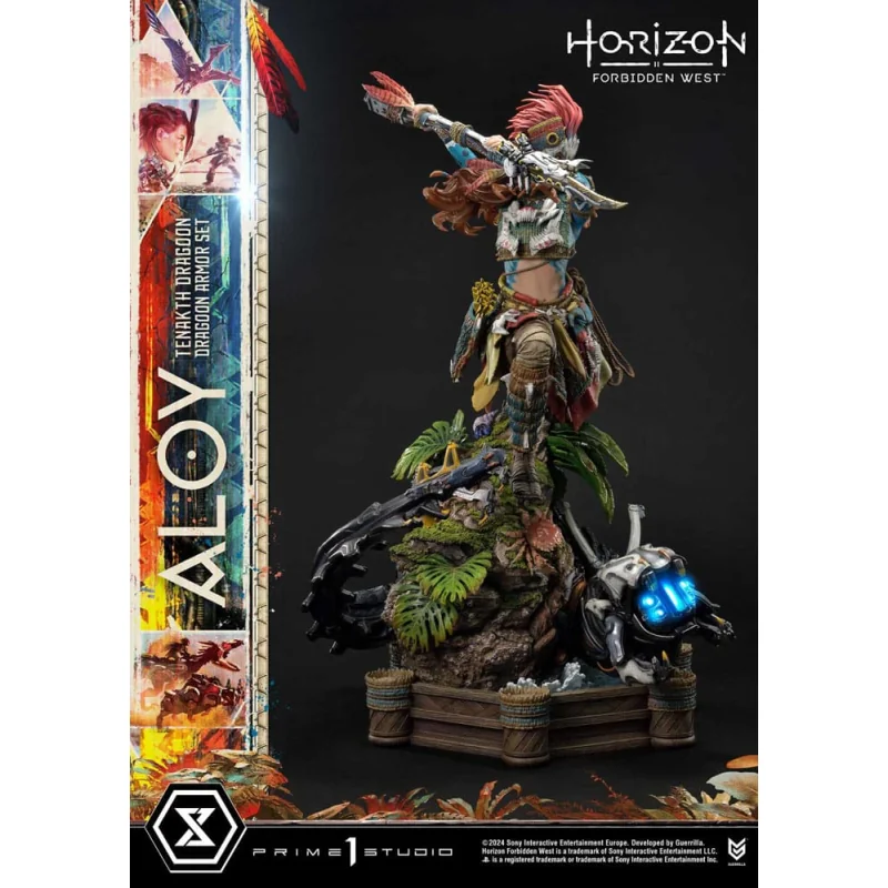 Horizon Forbidden West statuette 1/4 Aloy Bonus Version Ultimate Premium Masterline Series 69 cm