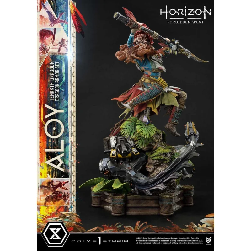 Horizon Forbidden West statuette 1/4 Aloy Bonus Version Ultimate Premium Masterline Series 69 cm