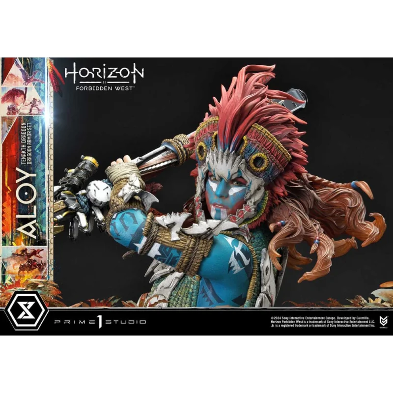 Horizon Forbidden West statuette 1/4 Aloy Bonus Version Ultimate Premium Masterline Series 69 cm