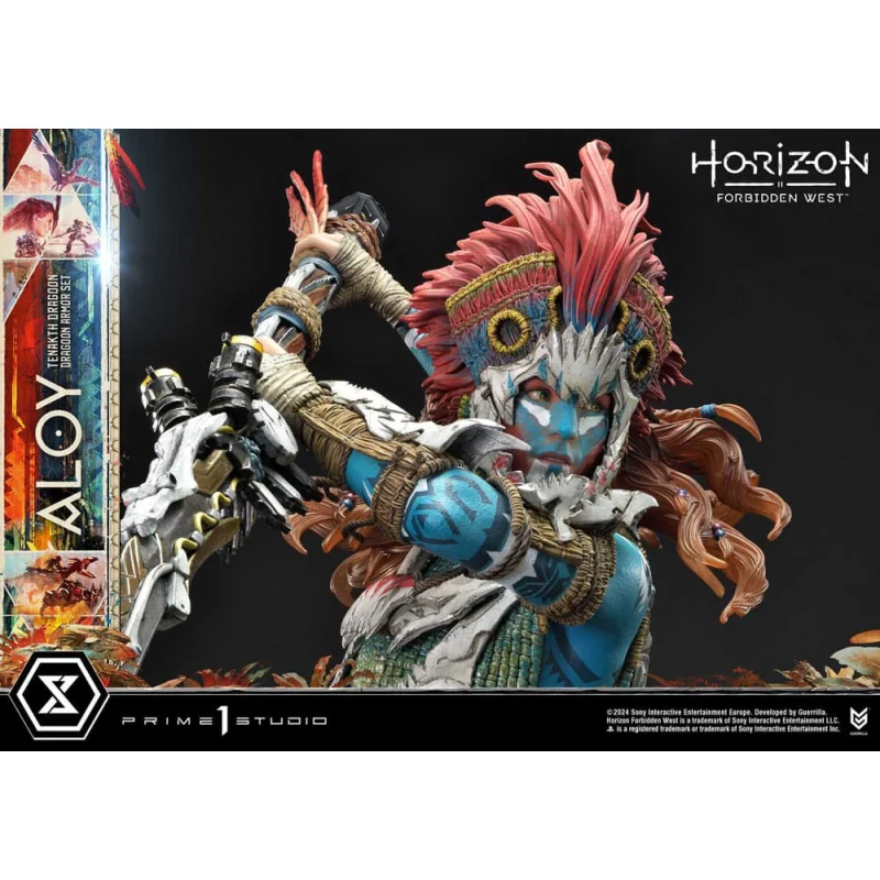 Horizon Forbidden West statuette 1/4 Aloy Bonus Version Ultimate Premium Masterline Series 69 cm