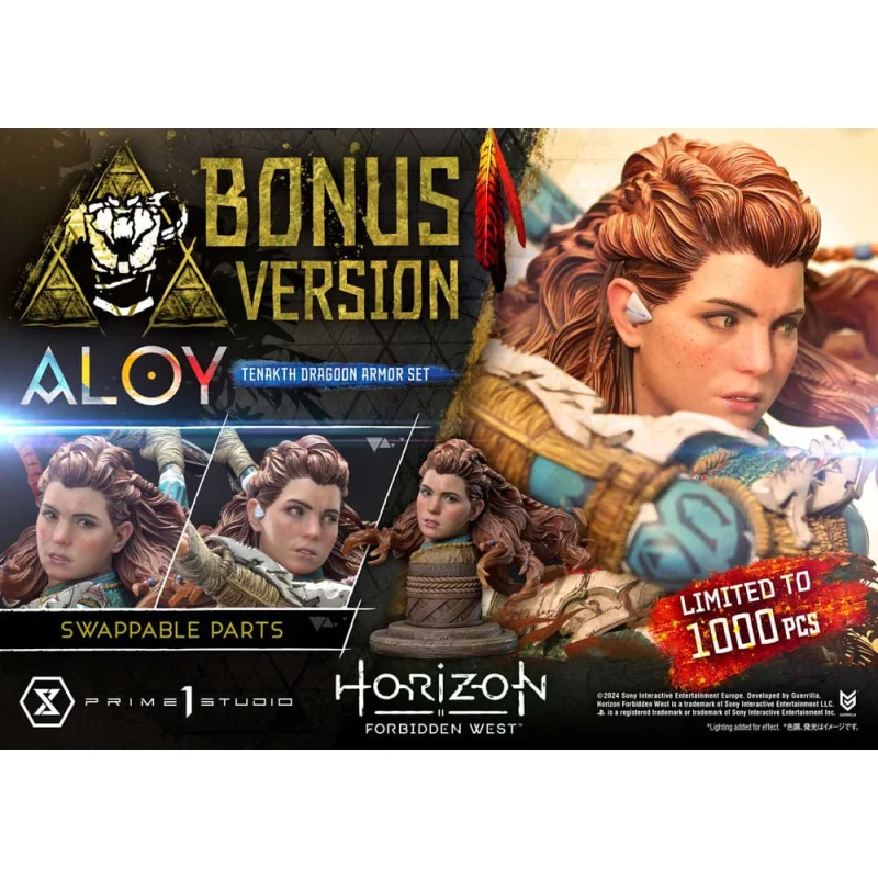 Horizon Forbidden West statuette 1/4 Aloy Bonus Version Ultimate Premium Masterline Series 69 cm