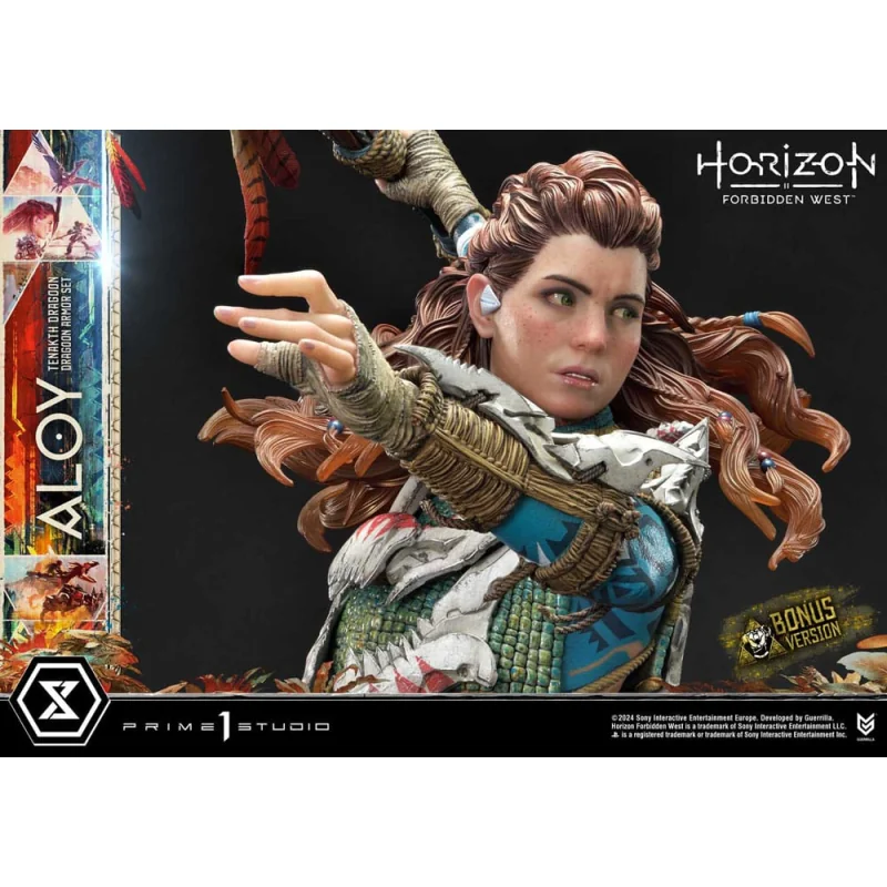 Horizon Forbidden West statuette 1/4 Aloy Bonus Version Ultimate Premium Masterline Series 69 cm