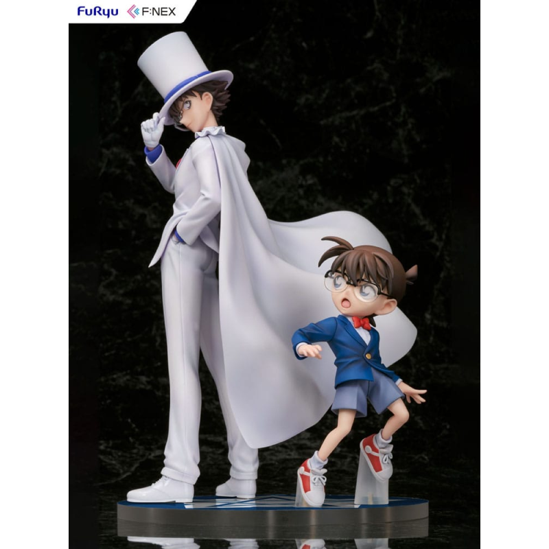 Détective Conan F:NEX 1/7 Conan Edogawa & Kid the Phantom Thief 29 cm