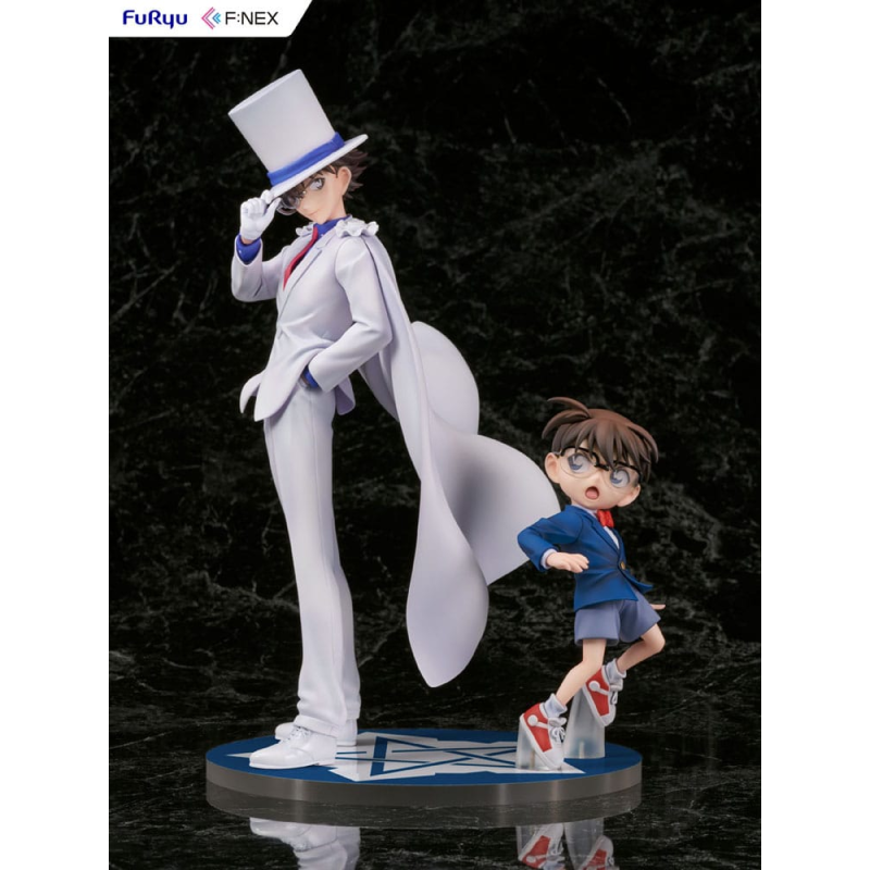 Détective Conan F:NEX 1/7 Conan Edogawa & Kid the Phantom Thief 29 cm