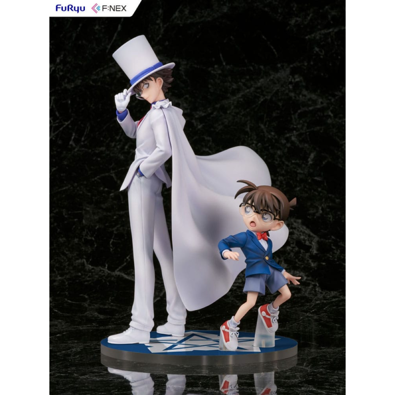 Détective Conan F:NEX 1/7 Conan Edogawa & Kid the Phantom Thief 29 cm