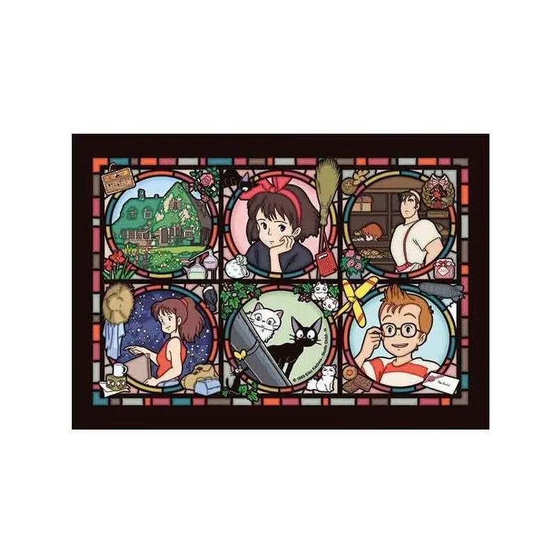 KIKI LA PETITE SORCIERE - Personnages - Puzzle Vitrail 1000P