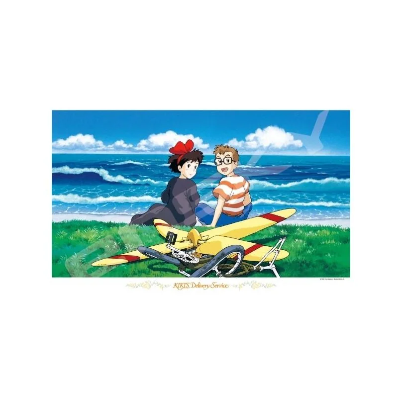 KIKI LA PETITE SORCIERE - Kiki à la plage - Puzzle 1000P