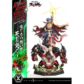 Gurren Lagann statuette Ultimate Premium Masterline Series 1/4 Kamina, Simon & Yoko with Lagann 97 cm