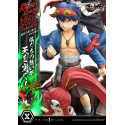 Gurren Lagann statuette Ultimate Premium Masterline Series 1/4 Kamina, Simon & Yoko with Lagann Deluxe Bonus Version 97 cm