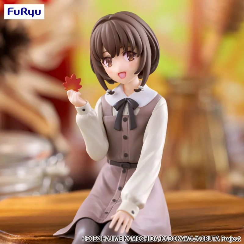 Rascal Does Not Dream Noodle Stopper Kaede Azusagawa Autumn Outfit Ver. 14 cm