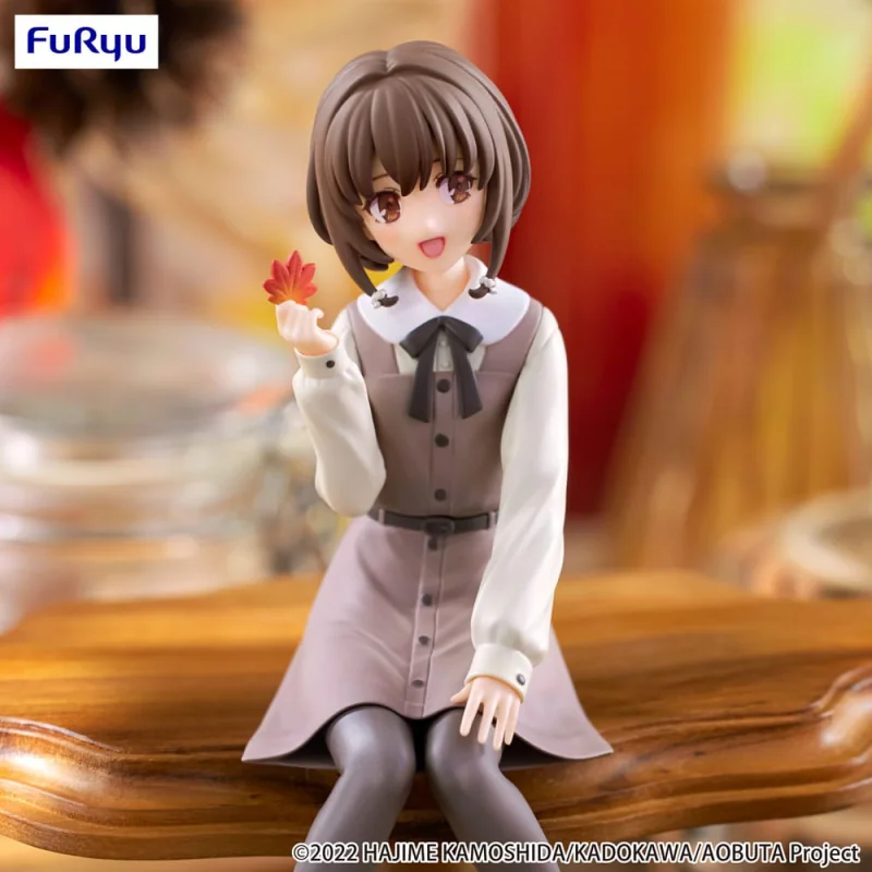 Rascal Does Not Dream Noodle Stopper Kaede Azusagawa Autumn Outfit Ver. 14 cm