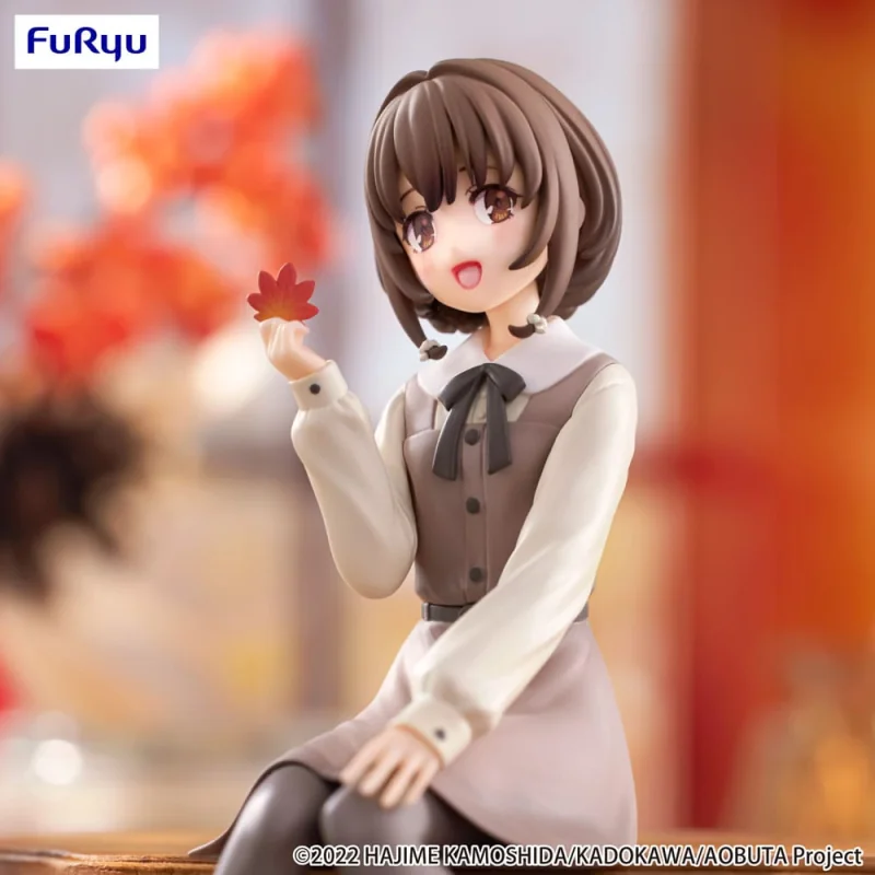 Rascal Does Not Dream Noodle Stopper Kaede Azusagawa Autumn Outfit Ver. 14 cm