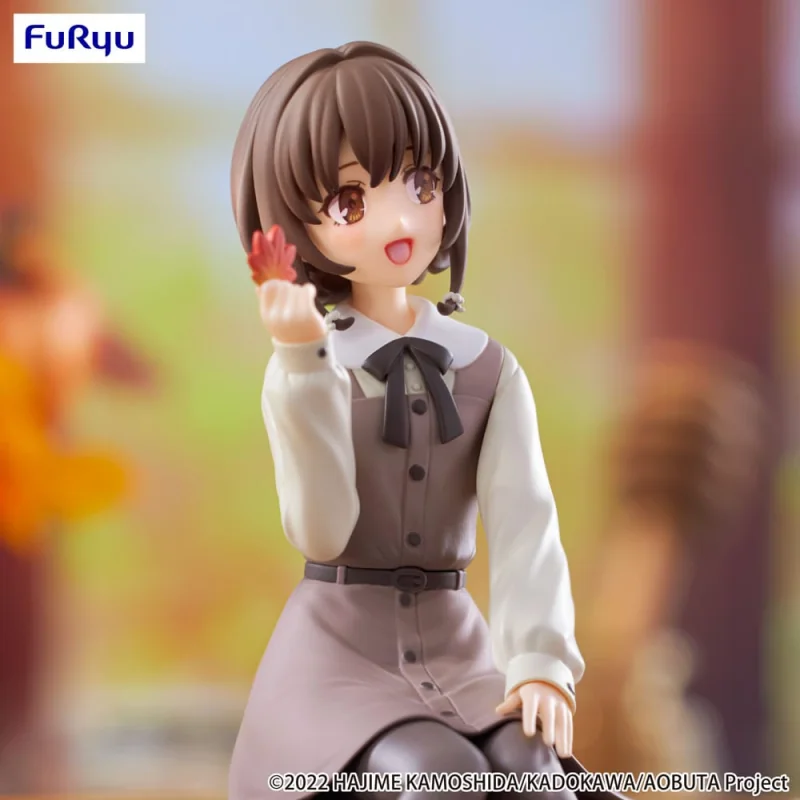 Rascal Does Not Dream Noodle Stopper Kaede Azusagawa Autumn Outfit Ver. 14 cm