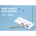 Palette de peinture avec support