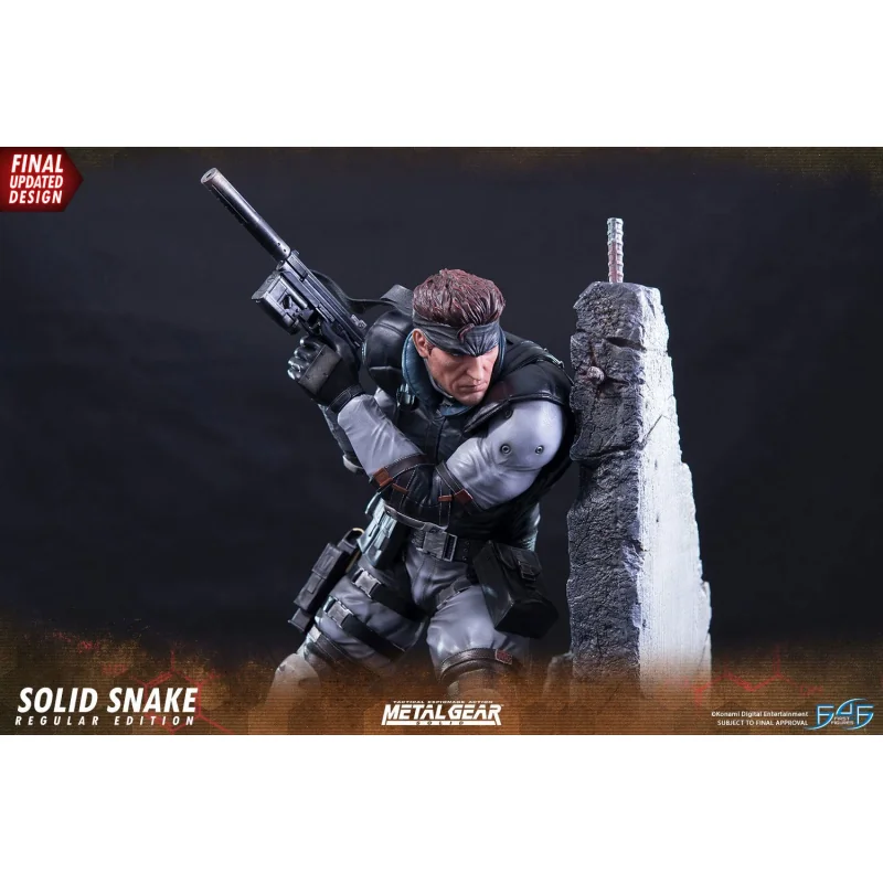 Metal Gear Solid statuette Solid Snake 44 cm