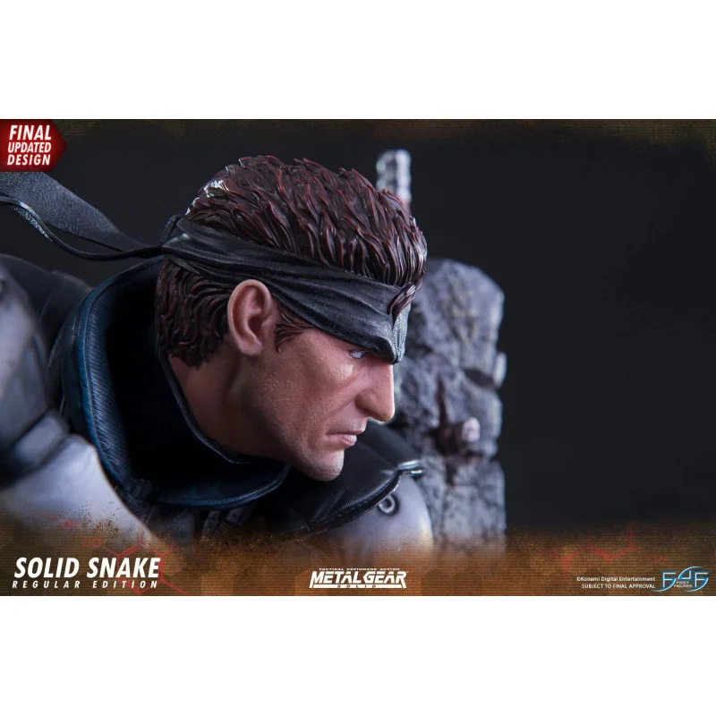 Metal Gear Solid statuette Solid Snake 44 cm