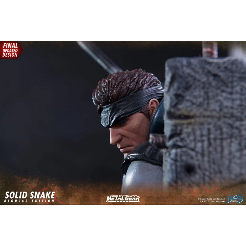 Metal Gear Solid statuette Solid Snake 44 cm