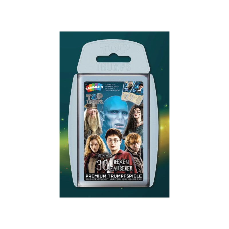 Harry Potter jeu de cartes Top Trumps Die größten Hexen und Zauberer *ALLEMAND*