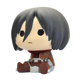 Attack on Titan tirelire Chibi PVC Mikasa 16 cm