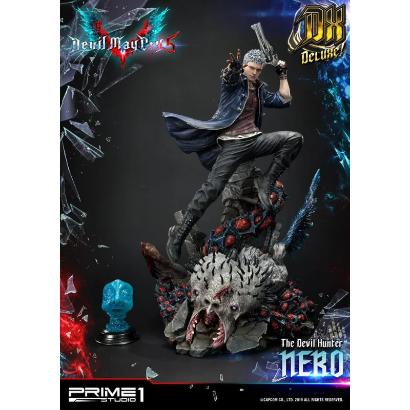 Devil May Cry 5 statuette Nero Deluxe Ver. 70 cm