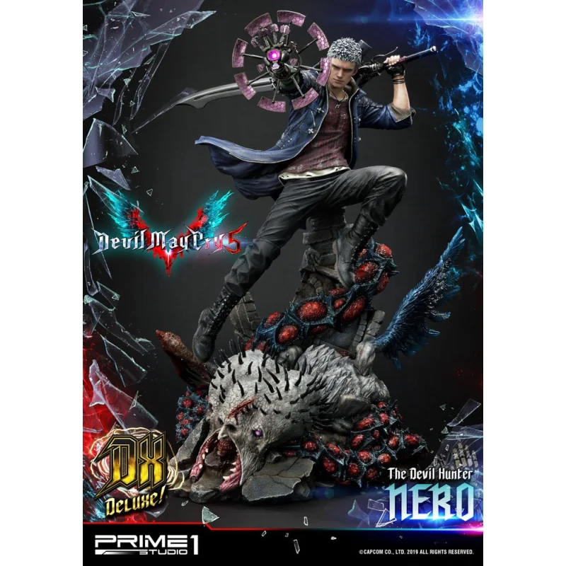 Devil May Cry 5 statuette Nero Deluxe Ver. 70 cm