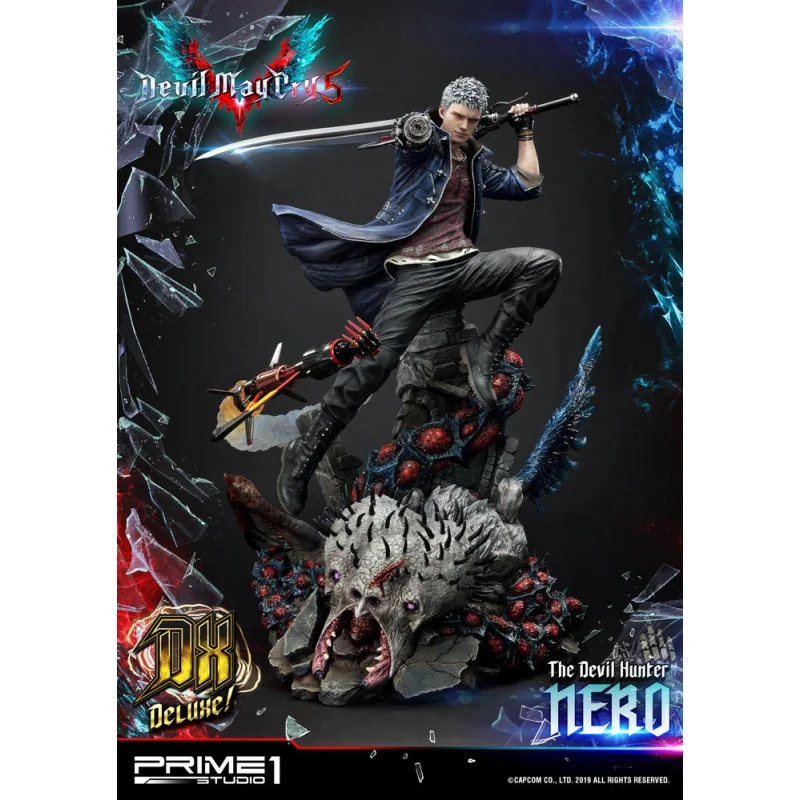 Devil May Cry 5 statuette Nero Deluxe Ver. 70 cm