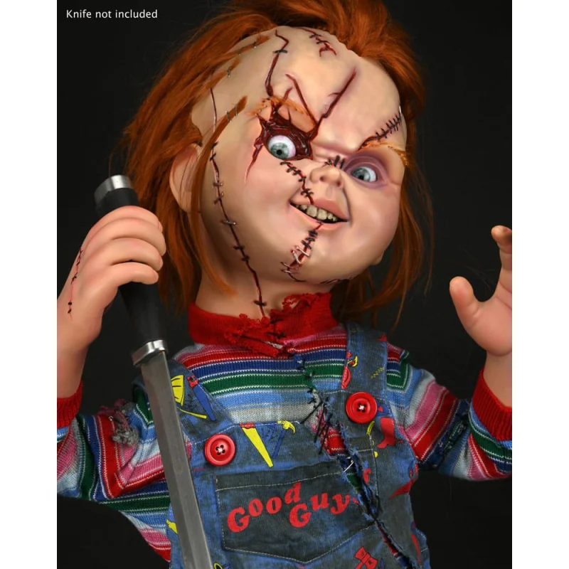 La Fiancée de Chucky réplique poupée 1/1 Chucky 76 cm