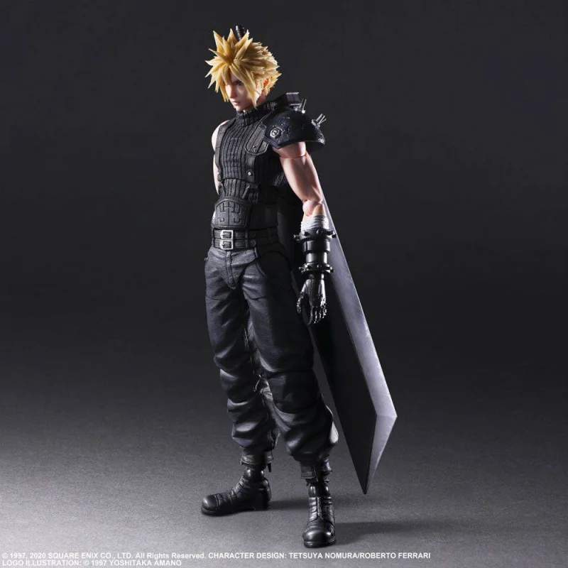 Final Fantasy VII Remake Play Arts Kai figurine Cloud Strife Ver. 2 27 cm