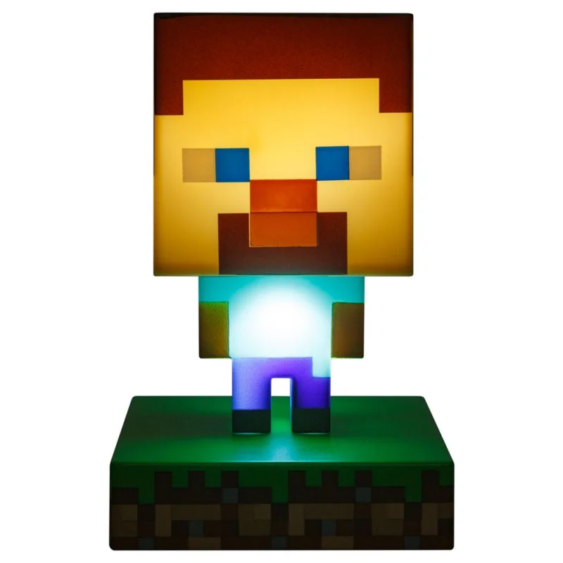 Minecraft veilleuse 3D Icon Steve