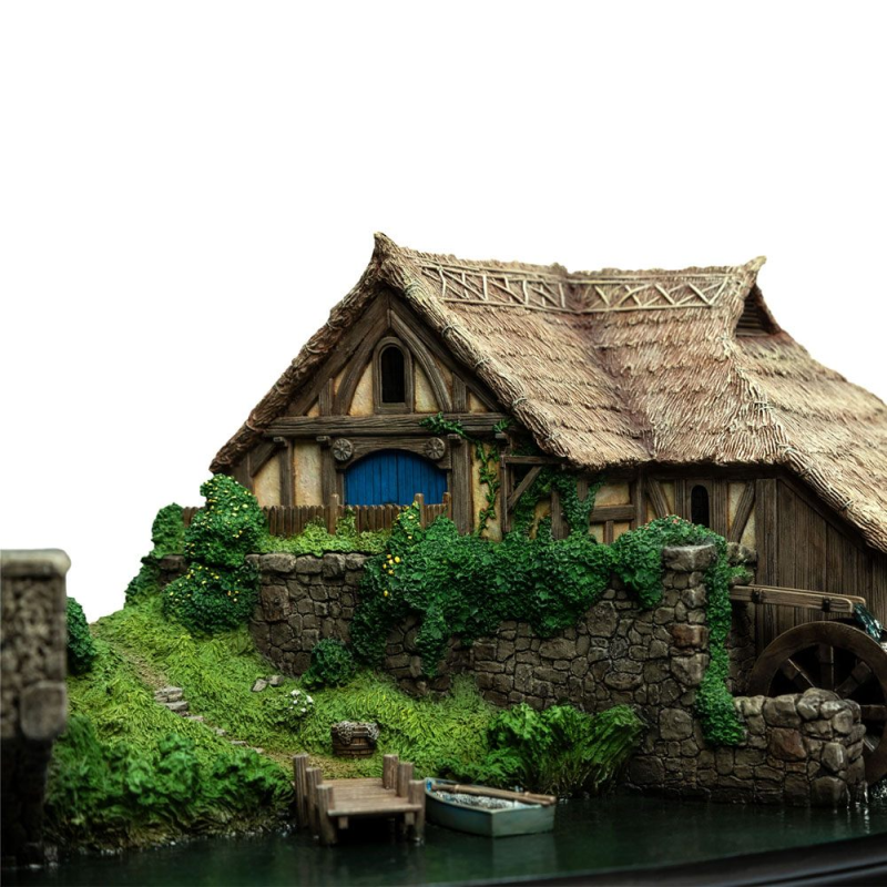 Le Hobbit : Un voyage inattendu Diorama Hobbiton Mill & Bridge 31 x 17 cm