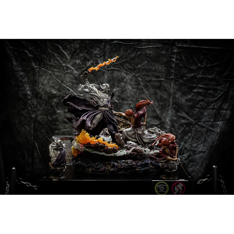 Rurouni Kenshin statuette Elite Exclusive 1/6 Kenshin vs. Shishio 25th Anniversary Edition 60 cm