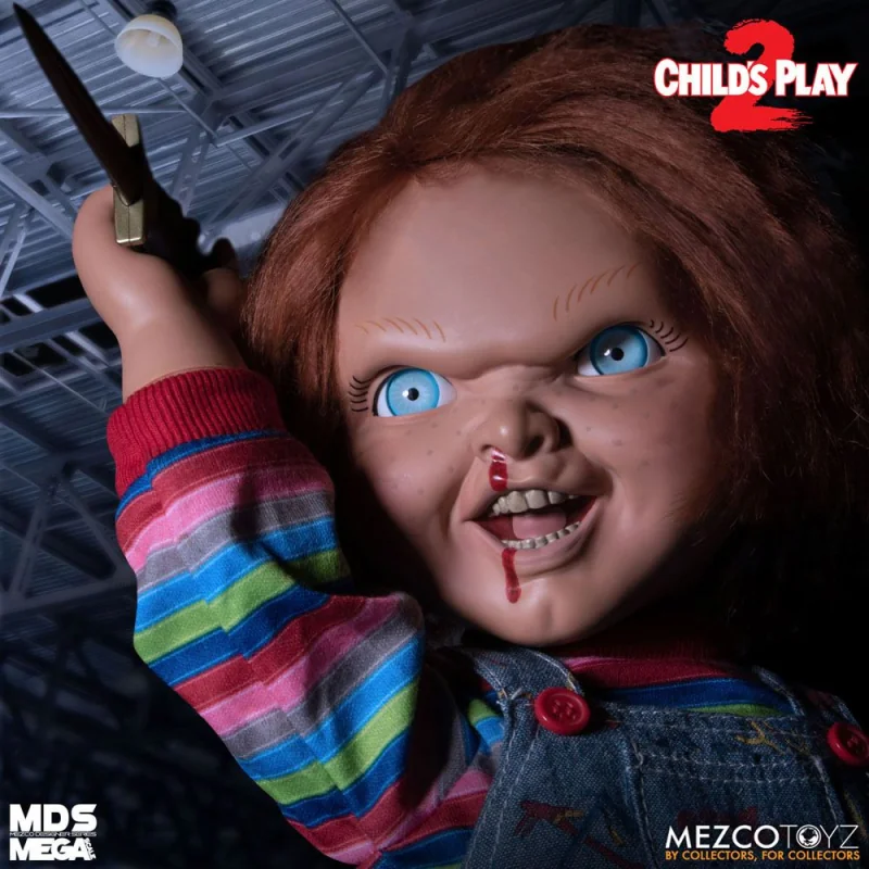 Chucky Jeu d´enfant 2 poupée parlante Designer Series Menacing Chucky 38 cm